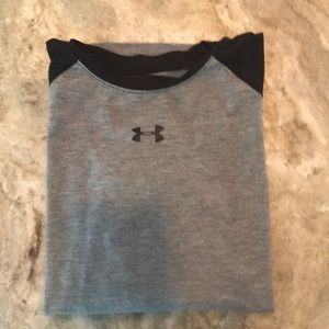 Under Armour 3/4 sleeve baseball shirt.